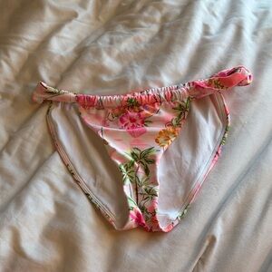 Floral Pink Bikini Bottoms